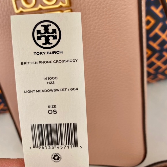 🎀SOLD🛍NEW🛍Tory Burch Britten phone crossbody bag/shoulder bag/leather - Picture 8 of 9